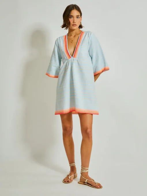 BELKIS | V Neck Caftan