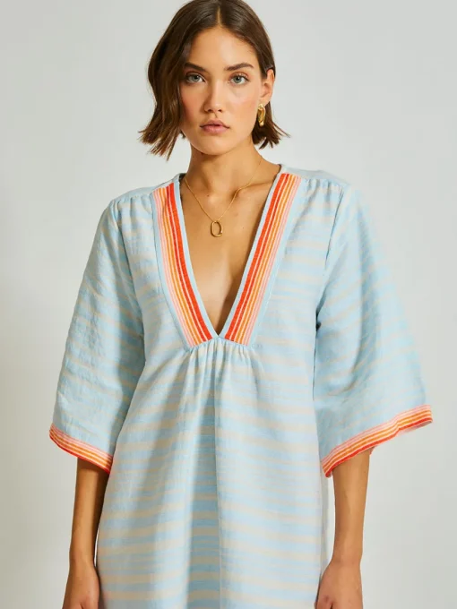 BELKIS | V Neck Caftan
