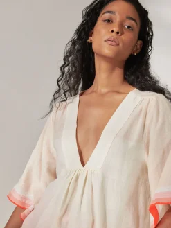 BELKIS | V Neck Caftan