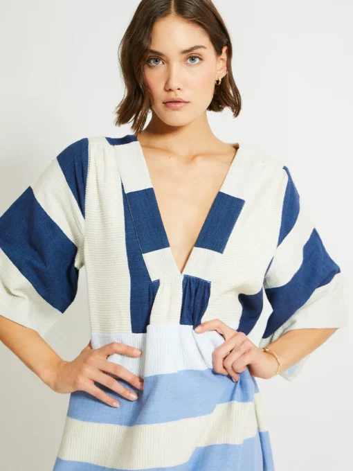 EDNA | V Neck Dress