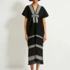 GASIRA | V Neck Caftan