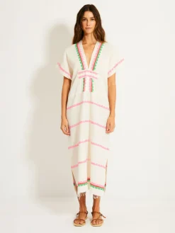 GASIRA | V Neck Caftan