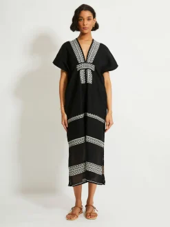 GASIRA | V Neck Caftan