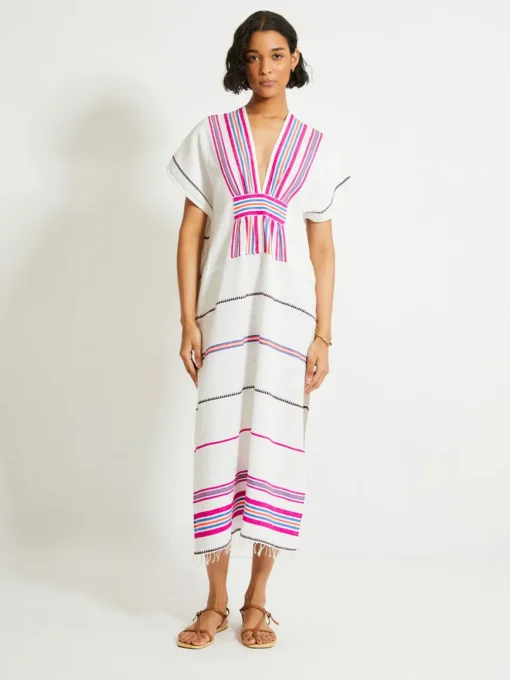 GASIRA | V Neck Caftan