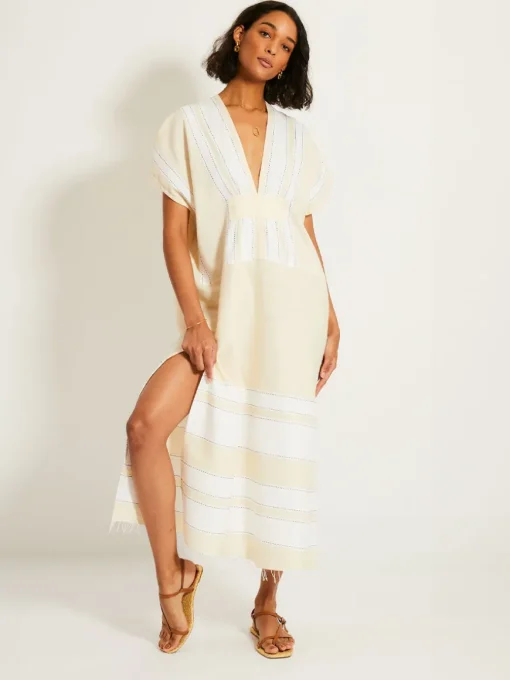 GASIRA | V Neck Caftan