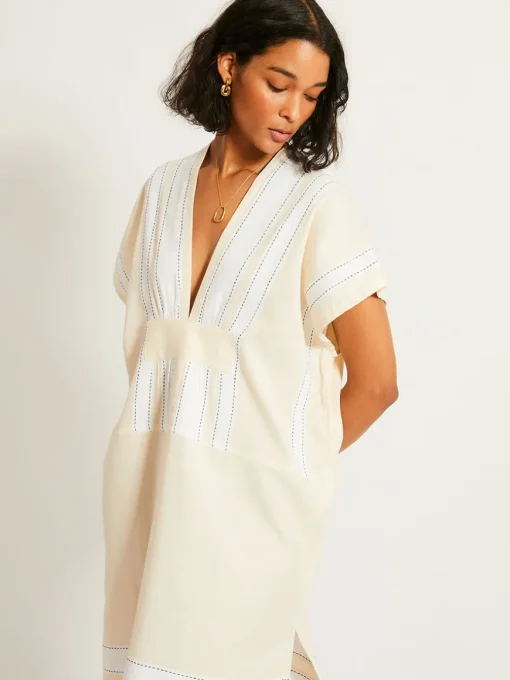 GASIRA | V Neck Caftan