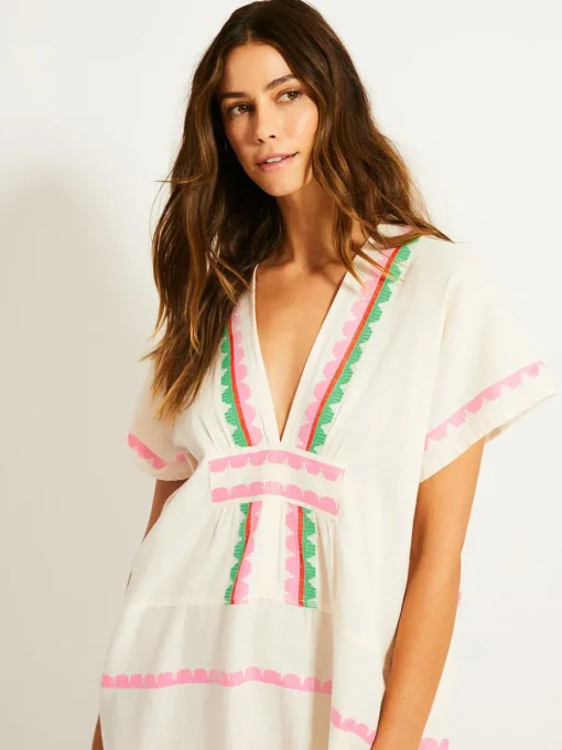 GASIRA | V Neck Caftan