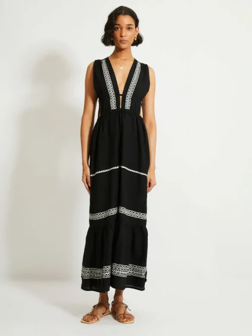 LELISA | V Neck Dress