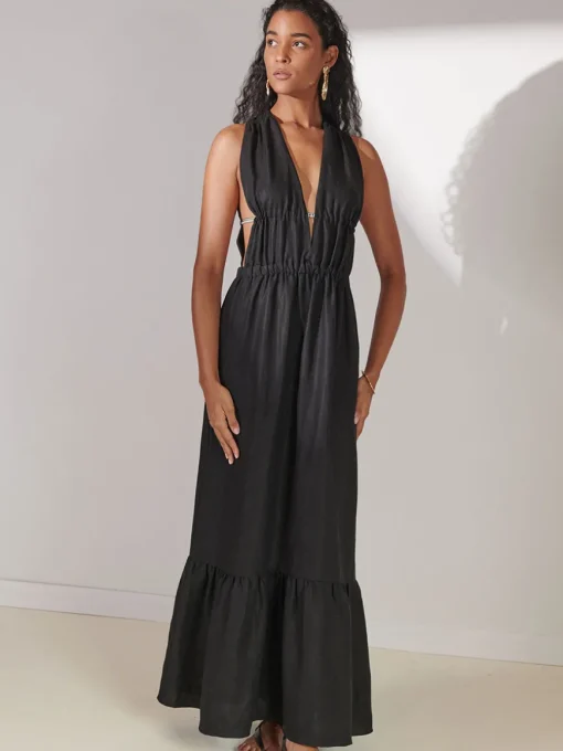 LELISA | V Neck Dress