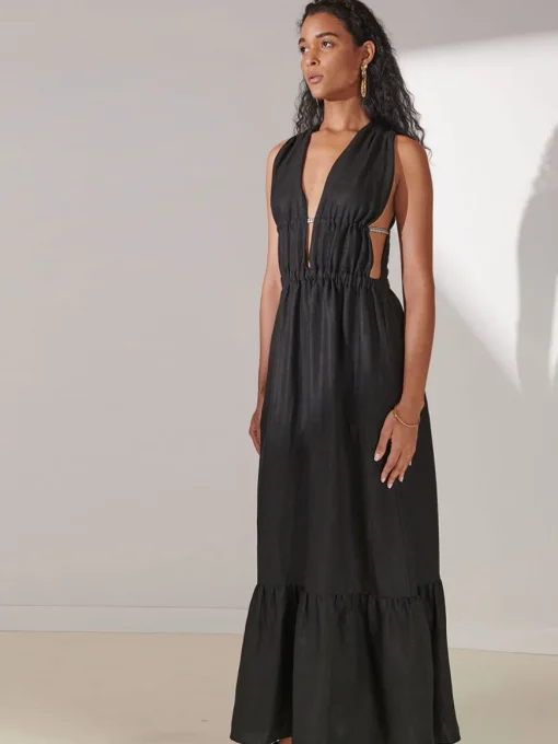 LELISA | V Neck Dress