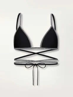 Lena Wrap Triangle Top