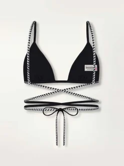 Lena Wrap Triangle Top