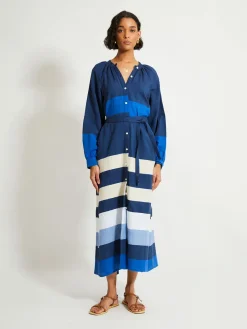 MAKEDA | Button Up Dress
