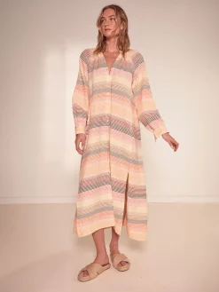 MAKEDA | Button Up Dress