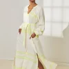 MAKEDA | Button Up Dress