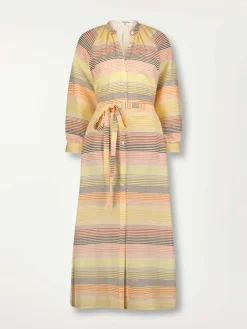 MAKEDA | Button Up Dress