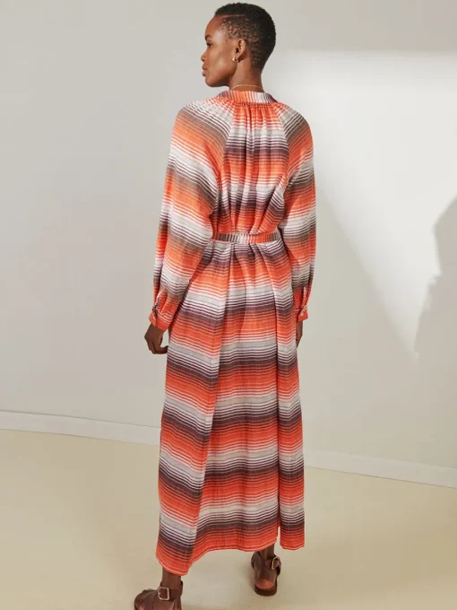 MAKEDA | Button Up Dress