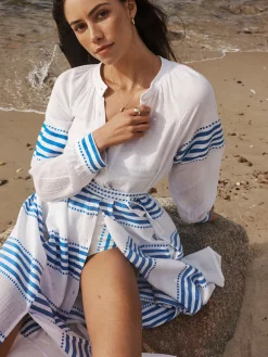 MAKEDA | Button Up Dress