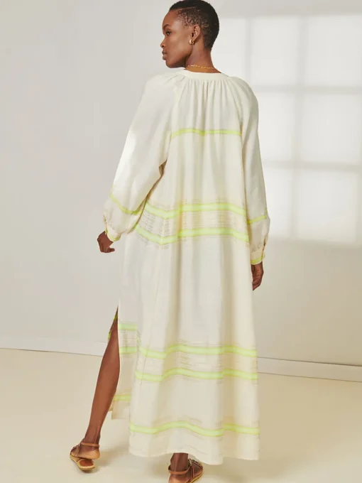 MAKEDA | Button Up Dress