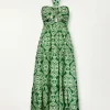 Medallion Cutout Dress