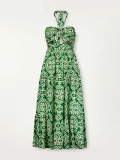 Medallion Cutout Dress