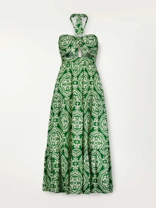 Medallion Cutout Dress