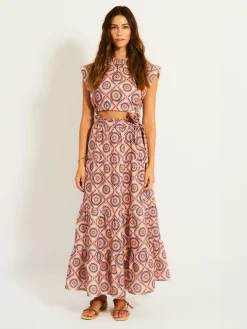 MUNA | Ruched Crop Top