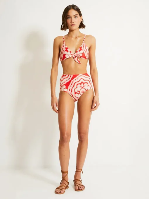 SARA | Tie Front Top