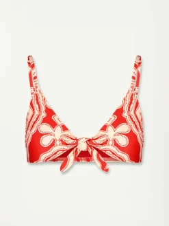 SARA | Tie Front Top