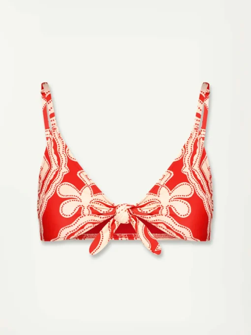 SARA | Tie Front Top