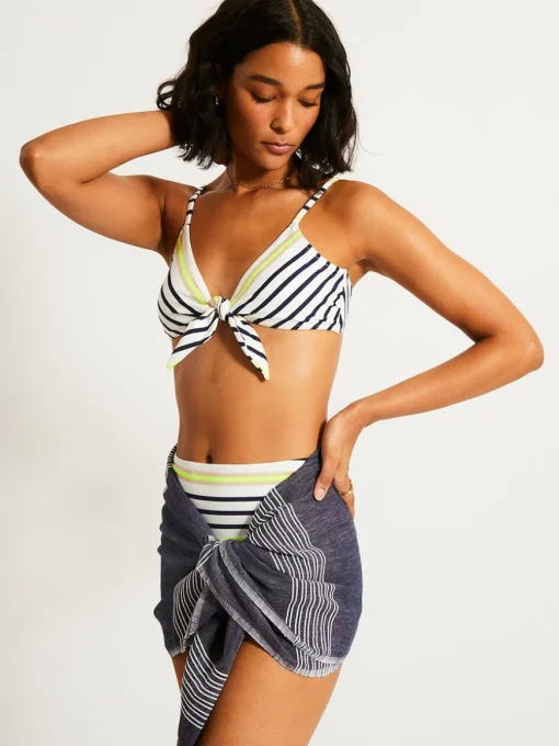 SARA | Tie Front Top