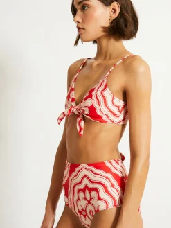 SARA | Tie Front Top