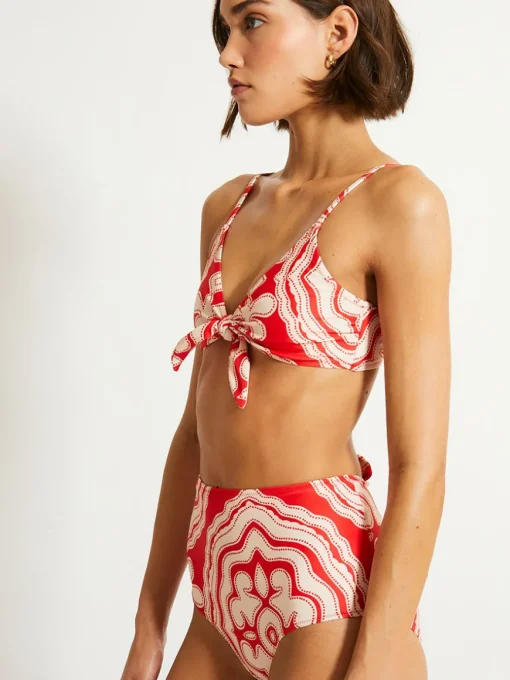 SARA | Tie Front Top